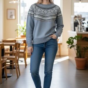 weatherproof vintage Blue Sweater Size Small